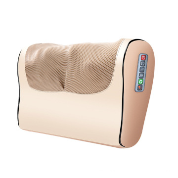 Gran oferta, almohada de masaje para el cuello, cuello y espalda, shiatsu, almohada de masaje para el hogar del coche infrarrojo con calefacción